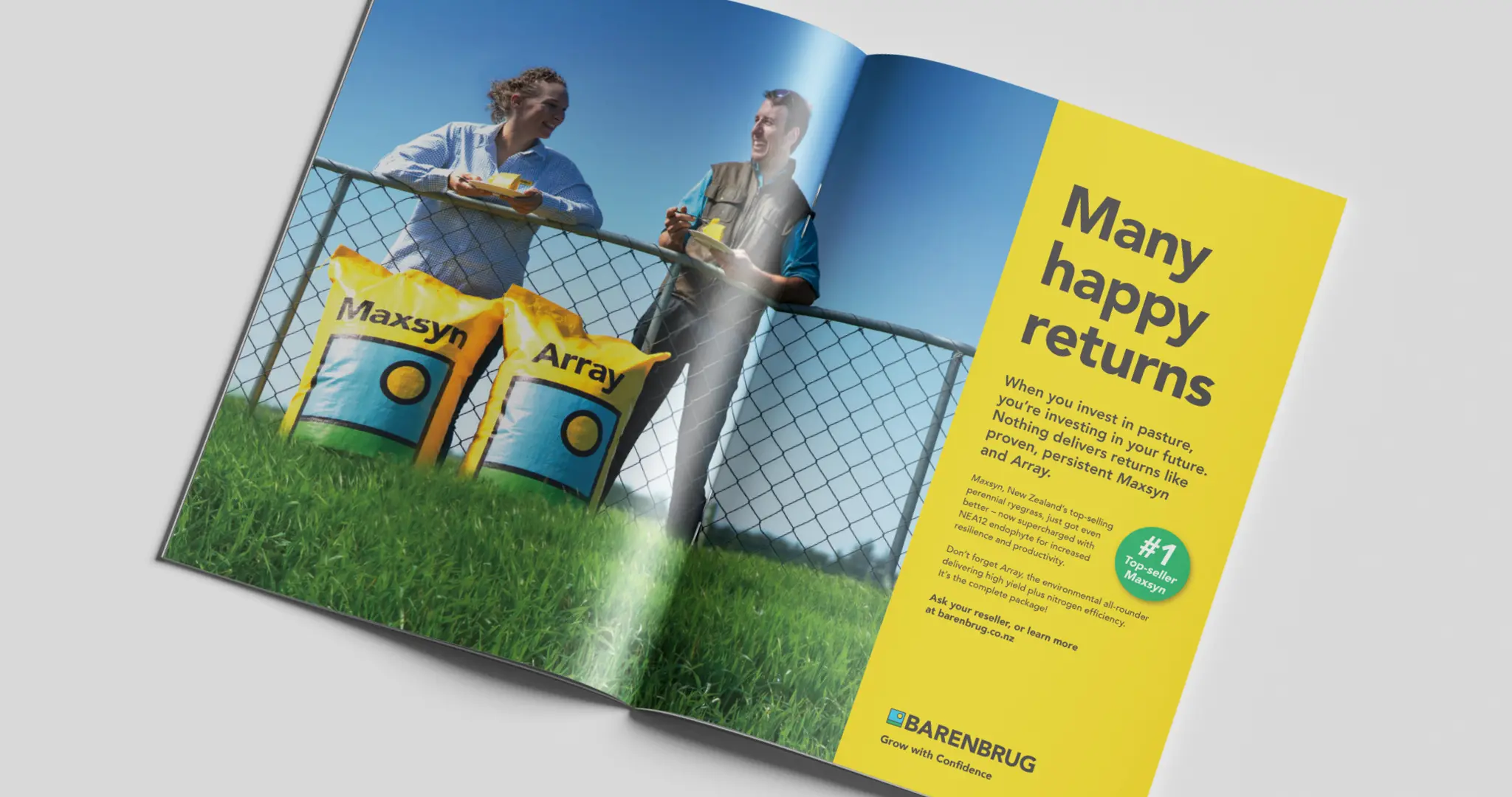 Barenbrug campaign in the field