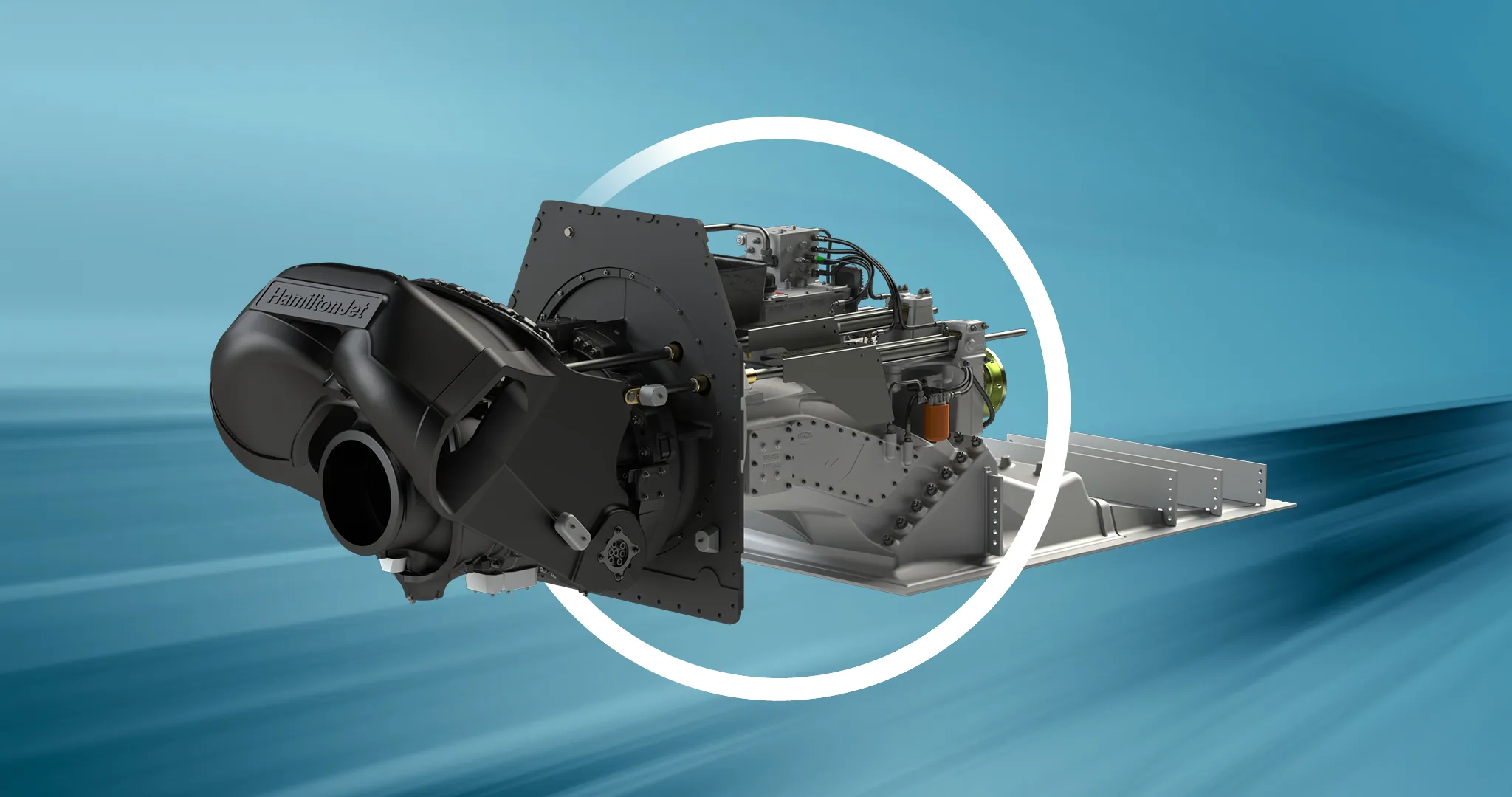 HamiltonJet waterjet propulsion unit
