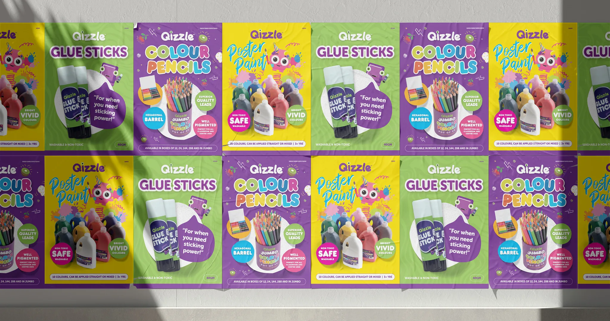 Qizzle brand in-market application