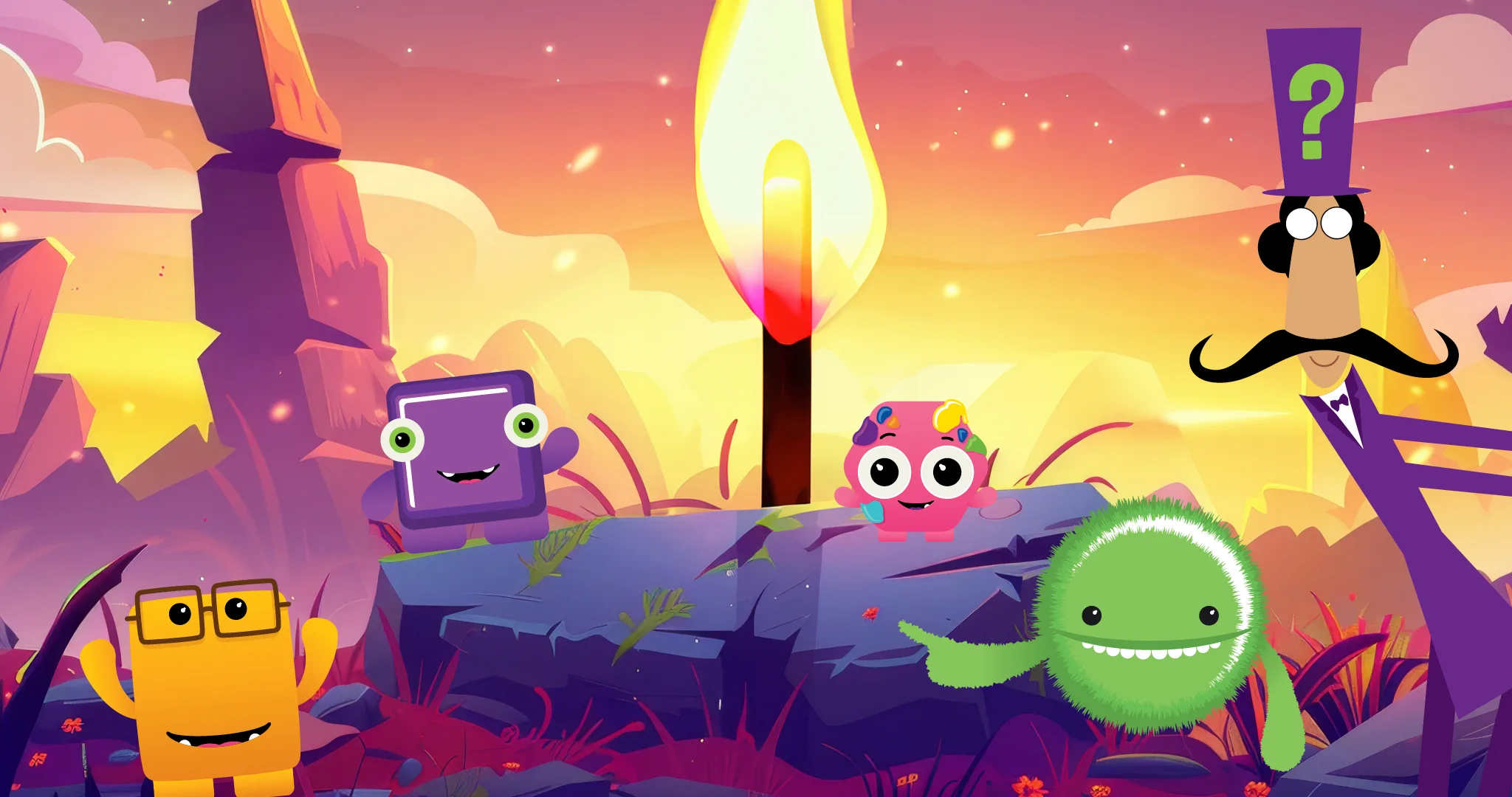 Qizzle campaign creative and brand assets